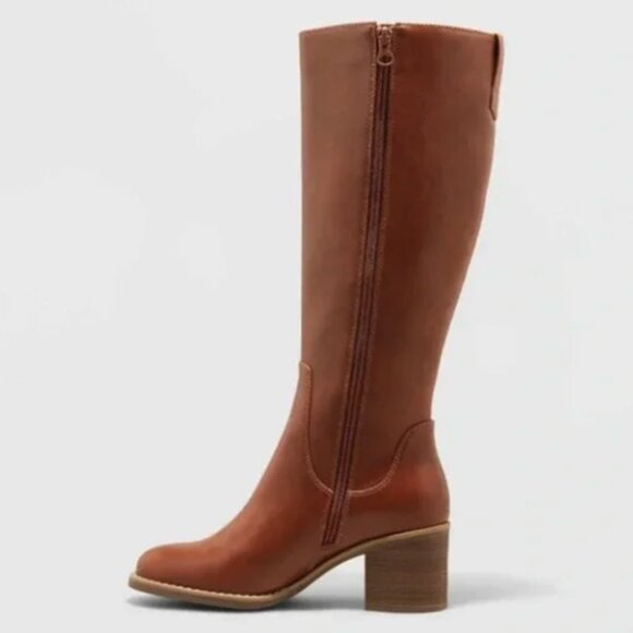 Universal Thread Tatiana Heeled Riding Boots Size Women's 11 - Picture 2 of 11